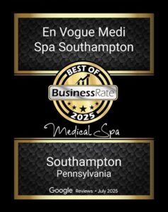 Best of Business Rate 2025 - En Vogue Medi Spa in Southampton, PA Best of Business Rate 2025 - En Vogue Medi Spa in Southampton, PA