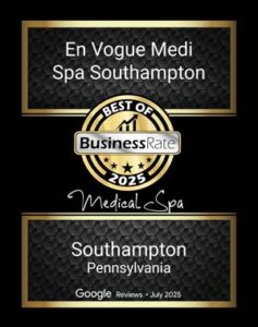 Best of Business Rate 2025 - En Vogue Medi Spa in Southampton, PA Best of Business Rate 2025 - En Vogue Medi Spa in Southampton, PA