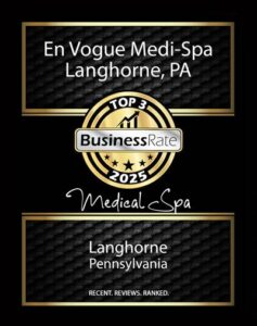 Top 3 Business Rate 2025 - En Vogue Medi Spa in Langhorne, PA Top 3 Business Rate 2025 - En Vogue Medi Spa in Langhorne, PA