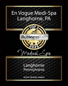 Top 3 Business Rate 2025 - En Vogue Medi Spa in Langhorne, PA Top 3 Business Rate 2025 - En Vogue Medi Spa in Langhorne, PA
