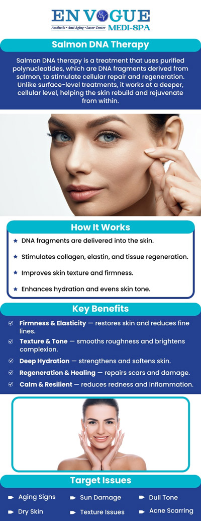 For more information, contact our friendly front desk to schedule a consultation. We are located in Southampton, PA, and Langhorne, PA. Common questions asked by clients: What is Salmon DNA Scalp Treatment? Is the Salmon DNA Scalp Treatment safe? Is the Salmon DNA Scalp Treatment suitable for all hair types? What should I do before and after the Salmon DNA Scalp Treatment? For more information, contact us or book an appointment. Our clinic is located at 44 2nd St Pike, Southampton, PA 18966.