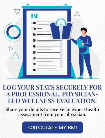 Log Your Stats Securely For a Professional, Physician-Led Wellness Evaluation. Log Your Stats Securely For a Professional, Physician-Led Wellness Evaluation.